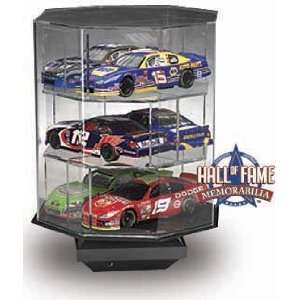  1/24th Scale Six Car Octagon Display Case with Battery 