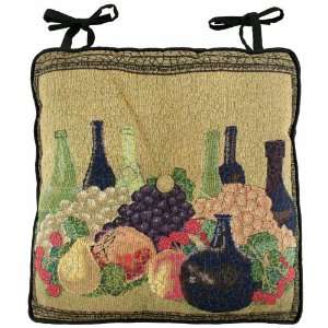    Wine Classics Tapestry In/Outdoor Chair Cushion