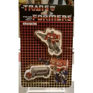    Transformers Eraser 2pk. Collectible G1/1985 