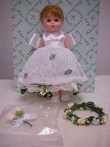 MADAME ALEXANDER LITTLE GARDENIA BRIDESMAID FLOWER GIRL NEW IN BOX 