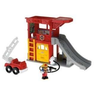 Fisher Price Fisher Price Rescue Ramps Fire Station 
