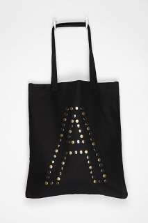 UrbanOutfitters  Deena & Ozzy Alphabet Stud Tote Bag