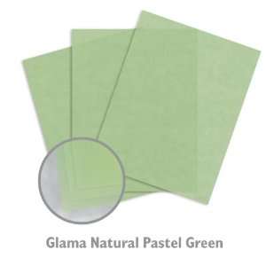    Glama Natural Pastel Green Paper   500/Ream