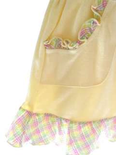   6X 2pc Skirt w/shorts Hoodie top Yellow New by RMLA Plaid Trim  
