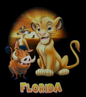   SHIRT Walt Disney World Florida Simba Cartoon Animation S L  