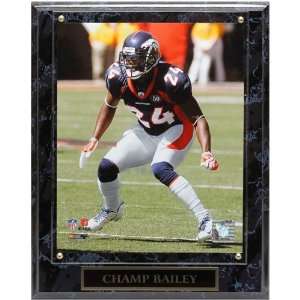  NFL Denver Broncos #24 Champ Bailey 10.5 x 13 Player 
