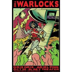  Warlocks   Los Angeles 2005   17x11 inches   Concert 