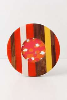 Round Inset Stripes Frame