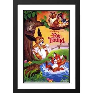  The Fox and the Hound 32x45 Framed and Double Matted Movie 