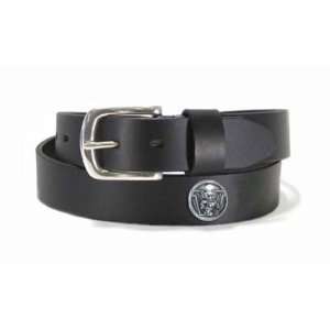  Black Buffalo Leather Belt 34