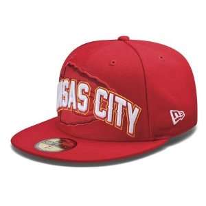  Kansas City Chiefs New Era Official Draft Hat 5950 (Red 