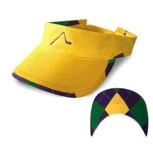 Loudmouth Golf Visor   Yellow / Carnivale  Sports 
