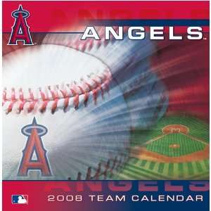  Los Angeles Angels of Anaheim 2008 MLB Box Calendar 