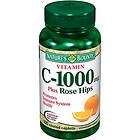 Finest Natural Vitamin C With Rose Hips 1000mg Caplets 300 ea  