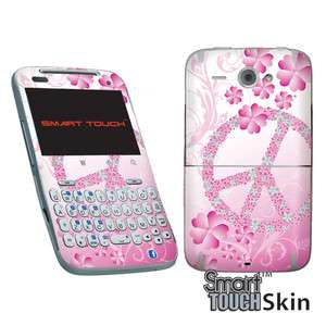 FLOWER PEACE DECAL SKIN CASE FOR AT&T HTC STATUS CHACHA  