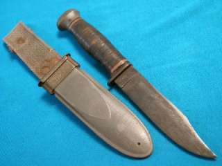   RH35 USN MK1 MARK1 TRENCH SURVIVAL BOWIE KNIFE NAVY USMC KNIVES  