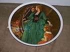 NORMAN ROCKWELL MOTHERS DAY 1984 PLATE #13598E GRANDMAS COURTING DRESS 