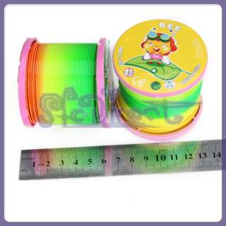 New Cartoon Slinky Rainbow Magic Spring Toy Kit Favor  