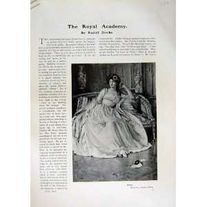    1906 Art Journal Royal Academy Belinda Temple Cabot