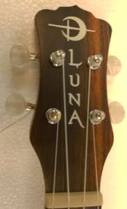 Luna Guitars Soprano Honu Turtle Ukulele with Gig Bag  