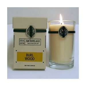 Burl Wood Archipelago Jar Candle 5.25 oz