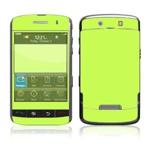 BlackBerry Storm 9500, 9530 Decal Skin   Simply Lime