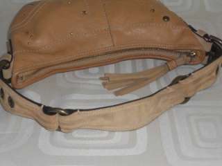 Coach Soho Hobo Small Leather Studded Handbag 8A27 Limited RARE 