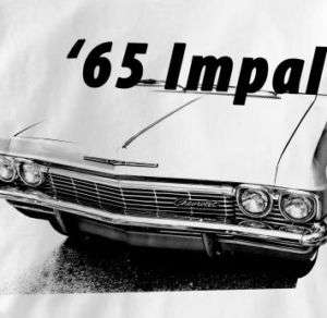 Chevy Impala 1965 Classic Chevrolet Car Auto T Shirt XL  