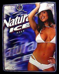 Natural Ice Beer Bikini Girl Refrigerator Magnet  