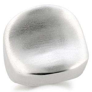  Solid, Smooth Rhodium Plated Brass Ring   Size 5 10, 6 