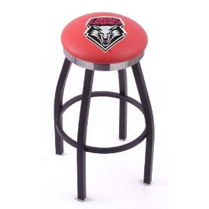  University of New Mexico 25 Single ring swivel bar stool 