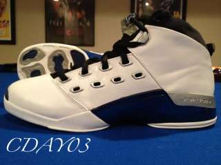 Nike Air Jordan XVII 17 College Blue sz 10.5 DS PE Sample Concord XI 