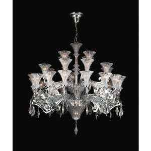 PLC Lighting 81989 PC Zsa Zsa 32 Light Chandeliers in Polished Chrome