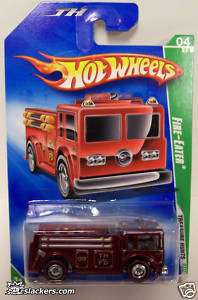 2009 Super Treasure Hot Wheels Fire Eater Red Line  