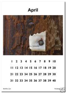 Pointless Calendar   Funny Perpetual Calendar  