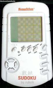 SUDOKU electronic handheld game. Fully tested and in perfect working 