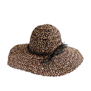 Crocheted straw hat   scarves & hats   Womens accessories   J.Crew