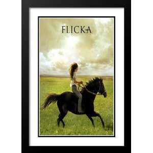 Flicka 20x26 Framed and Double Matted Movie Poster   Style D   2006 