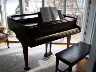 1935 Antique Wheelock Baby Grand Piano Plays Excellent and Holds Tune 
