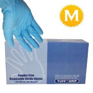 Nitrile Powder Free Glove   100 Gloves / Box   Size Medium 