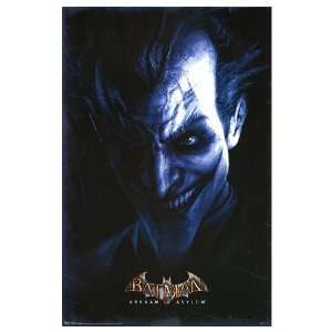  Batman Arkham Asylum Movie Poster, 22.25 x 34