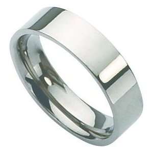  Titanium 6mm Ring Size 11 Chisel Jewelry