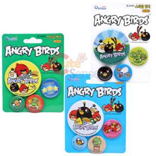 Angry Birds Decoratation metal Pin Set 1