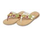 White Flip Flop Sandals  