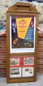 original movie poster theater frame james dean hometown  