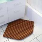 Infinita Six Sided Le Spa Teak Shower and Floor Tile   Teak Honey 