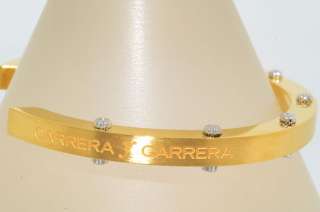   carrera style cuff main stone no stone metal purity 18k solid unplated