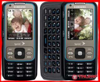 Samsung SPH M540 RANT Cell Phone SPRINT EVDO Bluetooth   No Contract 