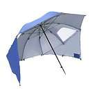   Sports Focused Beach Umbrella Sun Tent Portable Rain Shelter Blue NEW