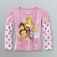 Disney Princess Toddler Girls Graphic T Shirt 